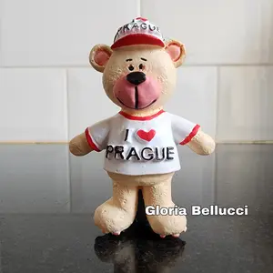 souvenir prague tempelan magnet kulkas praha ceko bear beruang