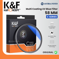 Gambar KNF K&F Concept Multi Coating UV Blue Coating Filter 58MM C-Series KF dari Astra Foto Kota Administrasi Jakarta Pusat 1 Tokopedia
