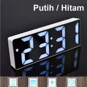 Jam Meja Digital Led Weker Table Tidur Digital Alarm GH-0712L 3D