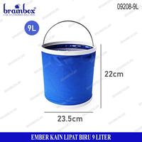 Gambar Ember Kain Lipat Portable 9 Liter Cucian Mobil Folding Bucket dari Brainbox Car and Home Kota Batam 3 Tokopedia