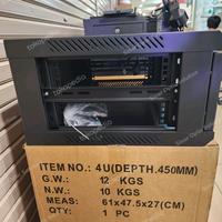 Gambar rak server 4U / wallmount rack 4u dari Sinar Optic Solution Kota Administrasi Jakarta Pusat 4 Tokopedia
