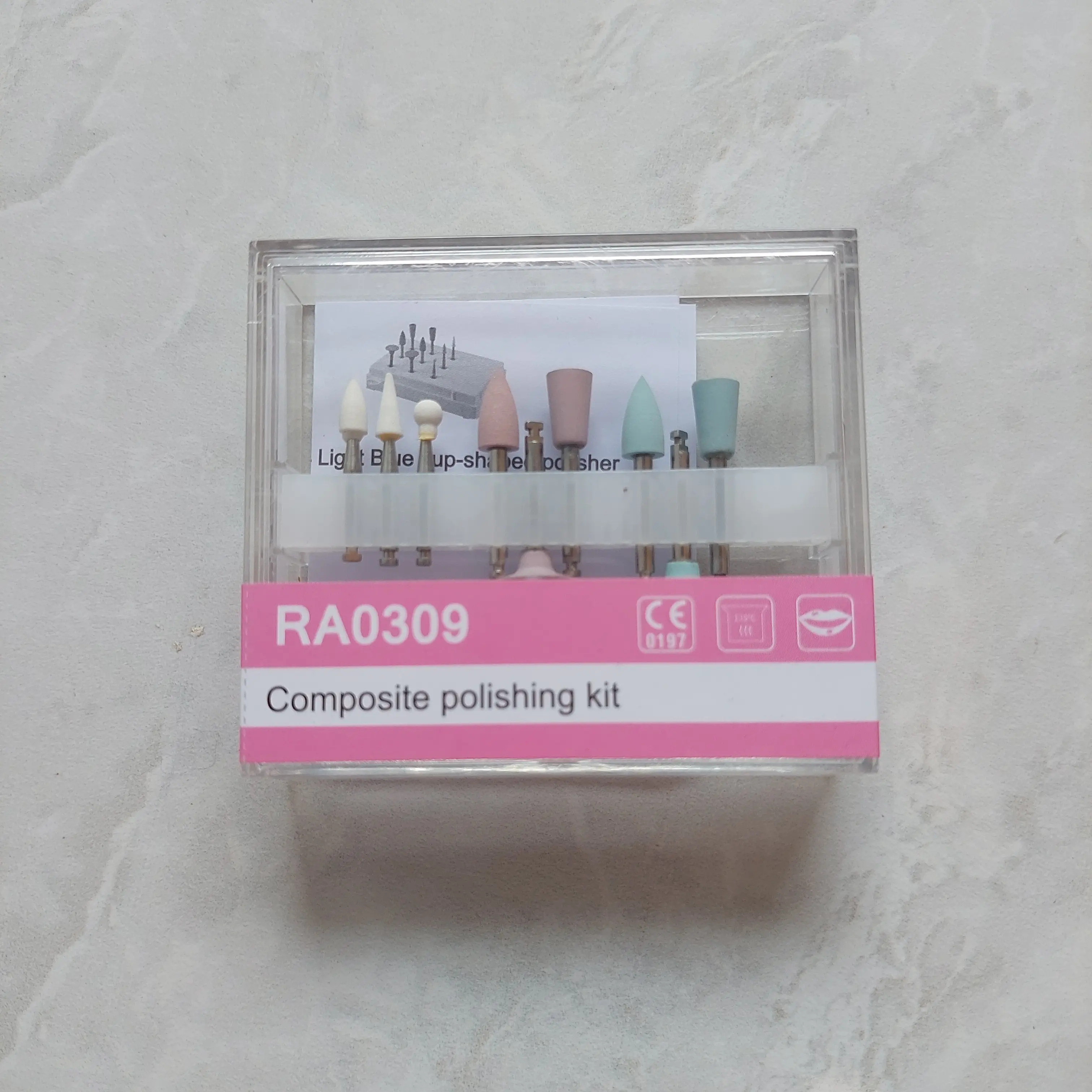 Bur poles kit low speed / composite resin polishing kits