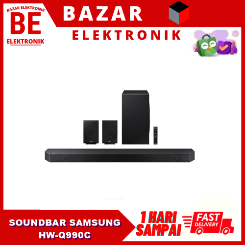 Gambar SOUNDBAR SAMSUNG HW-Q990C TRUE 11.1.4Ch WIRELESS DOLBY HWQ990B HWQ990C dari BANGUN ELEKTRONIK Kota Administrasi Jakarta Barat Tokopedia