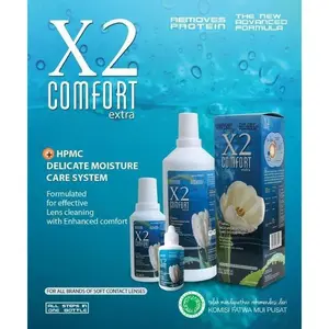 X2 Comfort Cairan Pembersih Softlens Multipurpose
