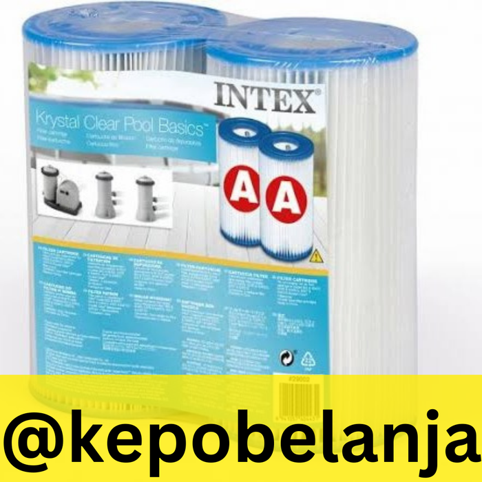Gambar Promo Refil Filter Intex catridge 29002 murah isi 2 dari kepo belanja Kota Administrasi Jakarta Barat Tokopedia