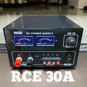 RCE Power Supply PSA RCE 30A untuk Radio Rig Kualitas Bagus dengan Input AC 220V 50Hz Output DC 1-15V Max 25A & 12A