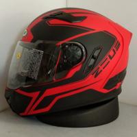 Gambar New Helm Zeus Fullface ZS-813 Matt Red AN6 Black - M dari Bike Master Kota Bandung 1 Tokopedia