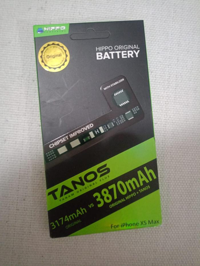 Gambar hippo baterai iphone  xs max hippo tanos doubel power dari HIPPO SURABAYA Kota Surabaya Tokopedia