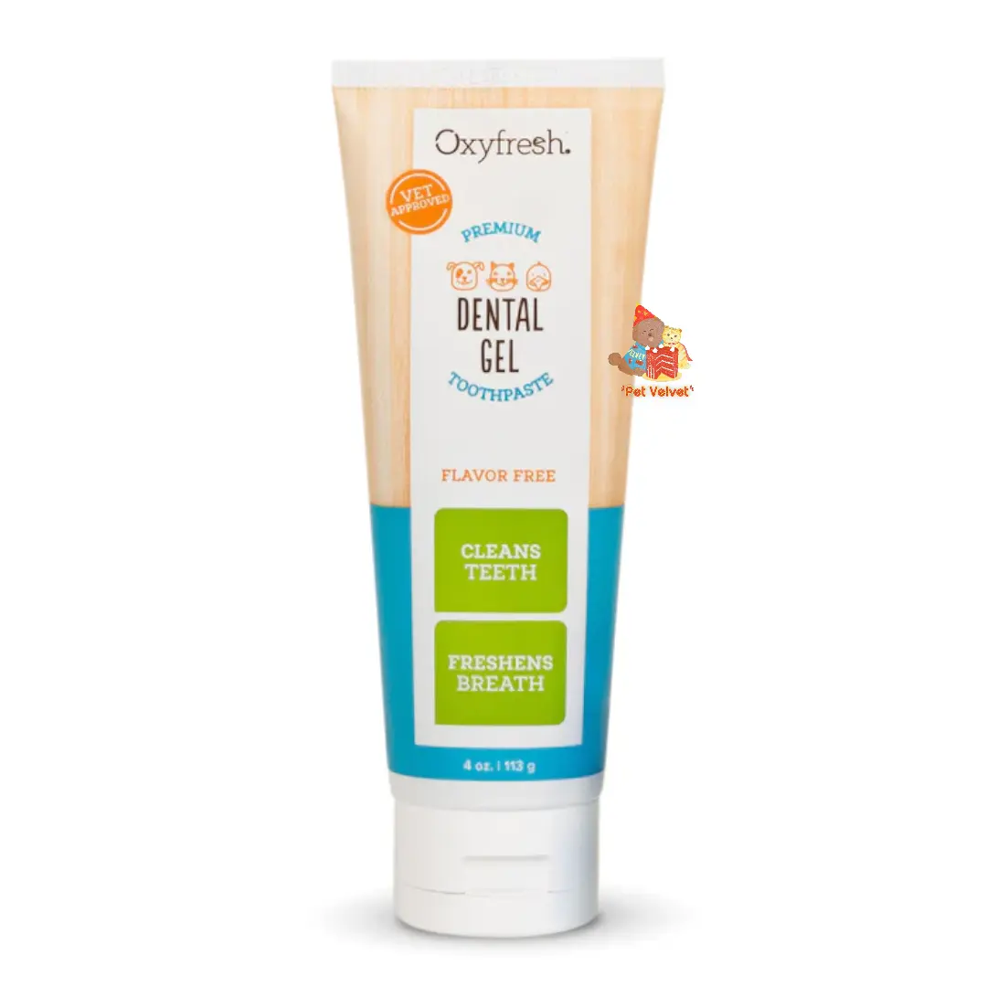 Oxyfresh Pet Gel 113g / Pasta Gigi Gel Antiseptik Kucing Anjing