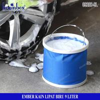 Gambar Ember Kain Lipat Portable 9 Liter Cucian Mobil Folding Bucket dari Brainbox Car and Home Kota Batam 1 Tokopedia