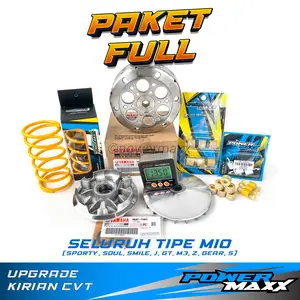 PAKET FULL UPGRADE KIRIAN CVT mio sporty soul smile J GT M3 Z gear S