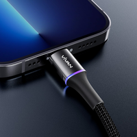 Gambar VIVAN VDCL120 KABEL DATA LED USB-C TO LIGHTNING/IPHONE FAST CHARGING dari btgcom Kota Denpasar 2 Tokopedia