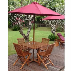 Meja Payung Taman Kotak Cafe Resto Hotel Villa Outdoor