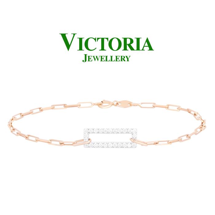 Gambar Gelang Berlian VBE976657 Victoria Jewellery dari Victoria Jewellery Online Kota Administrasi Jakarta Selatan Tokopedia