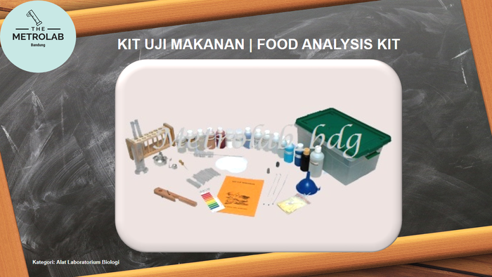 Jual Kit Uji Makanan | Perangkat Uji Makanan | Food Analysis Kit - Kab ...