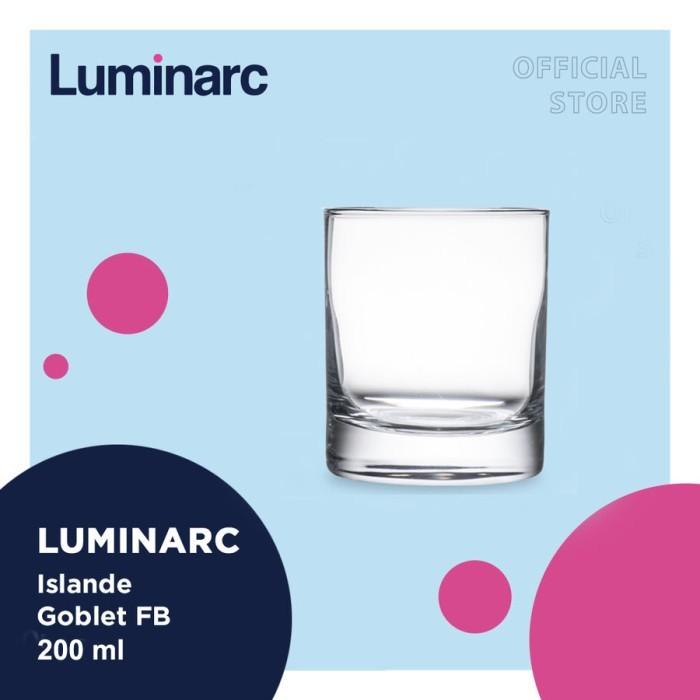 Gambar Luminarc Islande Tumbler 20 cl 200 ml Old Fashion Glass (MOQ 48 pcs) dari Bursa Dapur Mall Kota Administrasi Jakarta Barat Tokopedia