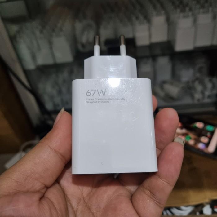 Gambar Adaptor copotan Xiaomi 11pro / poco f4 / mi11T 67 W [Fisik 85%] Ori dari omjok Kota Administrasi Jakarta Utara Tokopedia