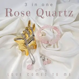 Set Rose Quartz 3 in 1