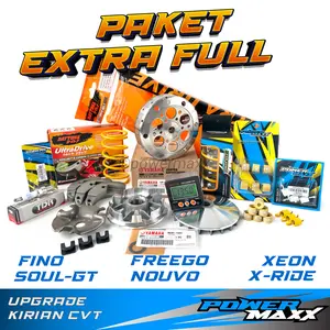PAKET EXTRA FULL UPGRADE CVT xride fino soul gt xeon freego - 115 125