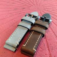 Gambar 20 22 24 26 mm Tali Jam Tebal Kulit Warna Abu-Abu Grey Strap For Seiko - 26mm dari Tali Jam Tangan com Kota Tangerang Selatan 2 Tokopedia