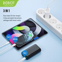 Gambar ROBOT RDY120 3IN1 KABEL DATA USB-A TO C/MICRO/LIGHTNING FAST CHARGING dari btgcom Kota Denpasar 4 Tokopedia