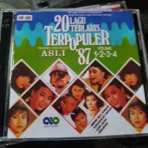 CD 20 LAGU TERLARIS TERPOPULER 87 2CD