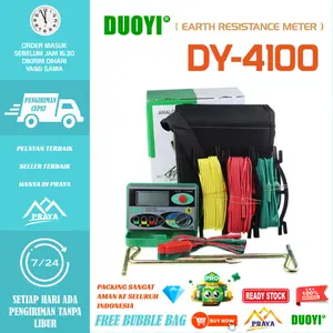 DUOYI Digital Earth Grounding Tester DY4100 Ground Resistance Testing