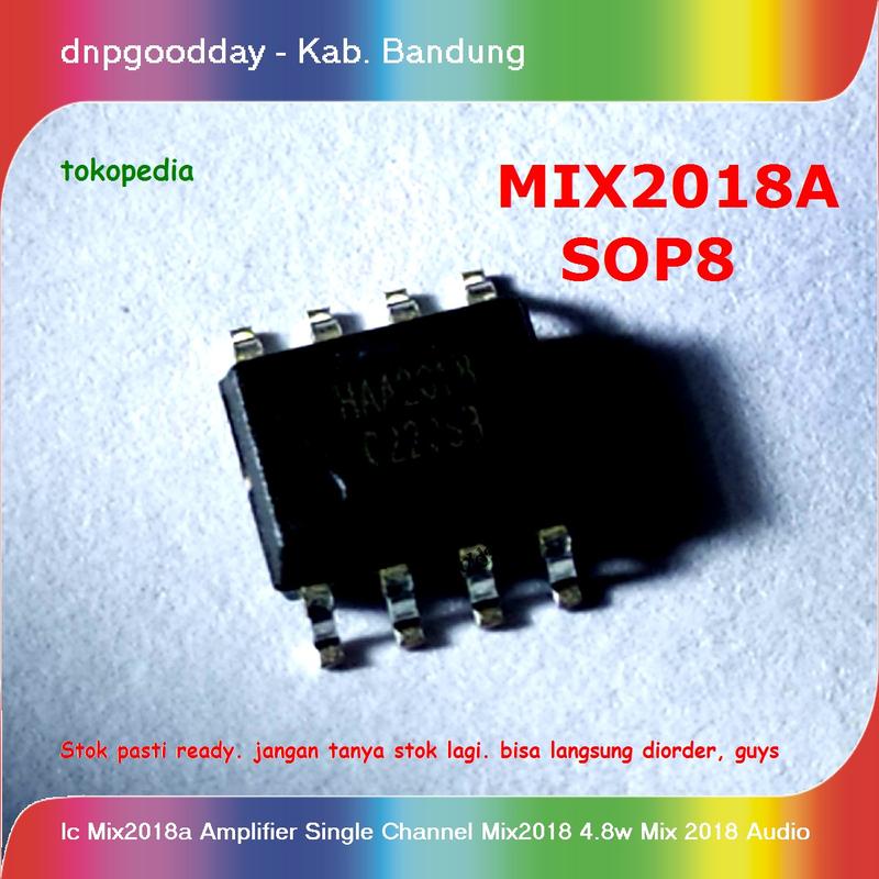 Ic Mix2018a Amplifier Single Channel Mix2018 4.8w Mix 2018 Audio - Shop ...