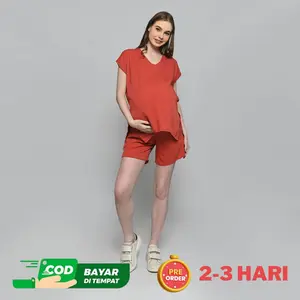 Hellommomy - Hanna Nursing Set - Baju Maternity & Nursing Set