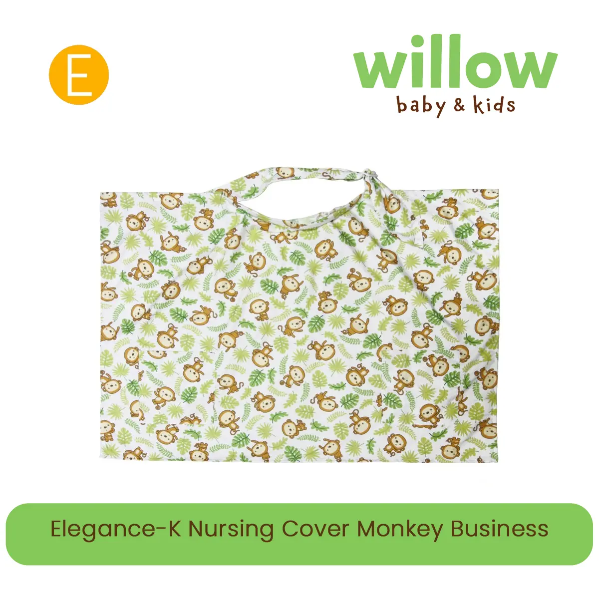 Apron Menyusui - Elegance Nursing Cover Monkey Business Series