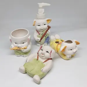 Bathset Animals Karakter Lucu 1 set isi 4