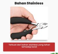 Gambar Gunting Kuku Kaki Jempol Anti Cantengan Pemotong Kuku Miring - Hitam dari Nabeauty81 Kota Administrasi Jakarta Barat 5 Tokopedia