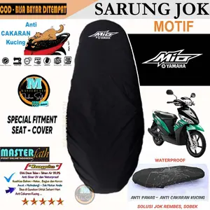 Cover seat / Sarung Jok Motor Anti kucing Yamaha Mio S J M3 Z GT Soul