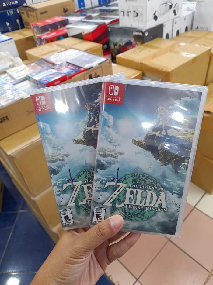 Gambar Switch The Legend of Zelda Tears of The Kingdom dari SS FONG GAMESTORE Kota Administrasi Jakarta Utara Tokopedia