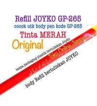 Gambar REFILL MERAH pulpen JOYKO GPR-267 red tinta isi ulang GP 265 ATK1504JY dari Toko Online Jempol Kota Administrasi Jakarta Pusat 3 Tokopedia