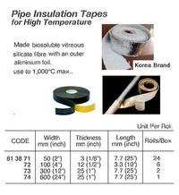 Jual IMPA 813871 Faseal Pipe insulation Tape 50mm 3mm 7.7MTR High Temp ...