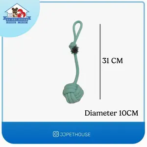 TOYS LCL0016 HANGING ROPE BALL TOSCA MAINAN ANJING KUCING