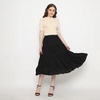 Gambar MINEOLA Rok Katun Midi Premium Bahan Impor - Black (All Size) dari MINEOLA FASHION OFFICIAL SHOP Kota Administrasi Jakarta Selatan 5 Tokopedia