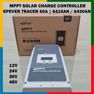 Epever 60A 6415AN Tracer Controller Solar Charge Real MPPT 60A