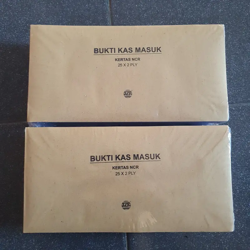 bukti kas masuk 2 rangkap ncr 0