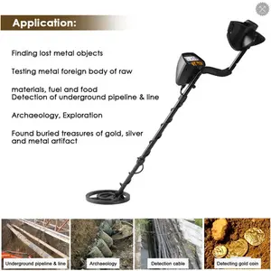 Metal Detector Underground Gold Finder Treasure Hunter LCD Display