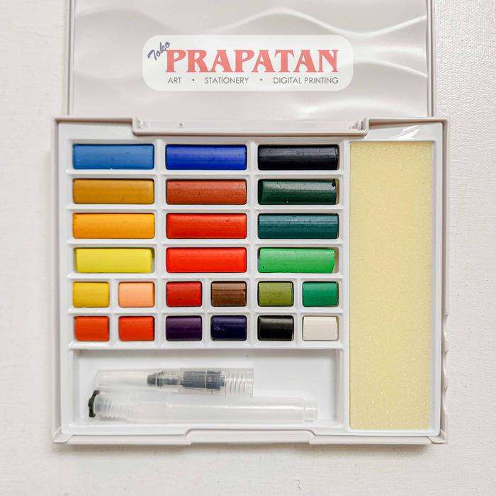Gambar Simbalion Transparent Watercolor Cakes Set WCK | Cat Air Set - WCK-24BP dari Toko Prapatan_NEW Kota Administrasi Jakarta Timur 2 Tokopedia