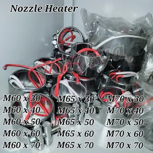 Nozzle Heater M60 M65 M70 30/40/50/60/70 mm 220V 300w Elemen Pemanas