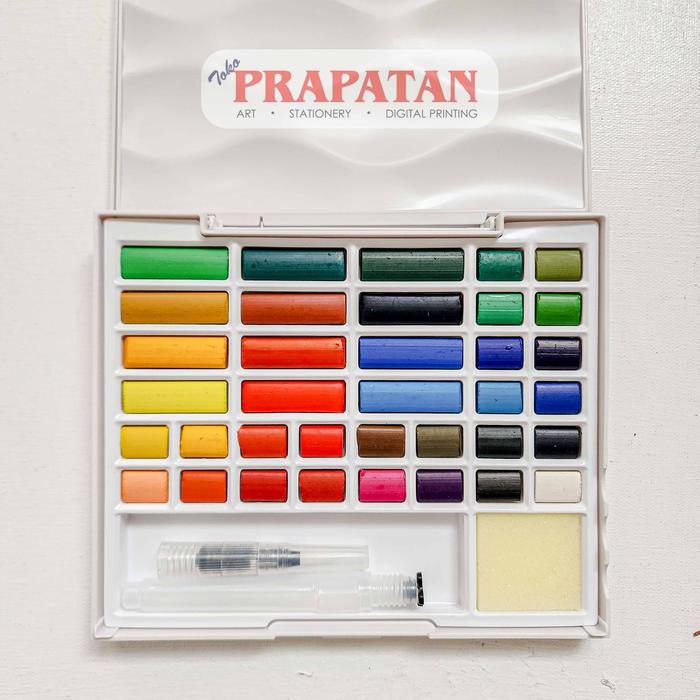 Gambar Simbalion Transparent Watercolor Cakes Set WCK | Cat Air Set - WCK-24BP dari Toko Prapatan_NEW Kota Administrasi Jakarta Timur 3 Tokopedia