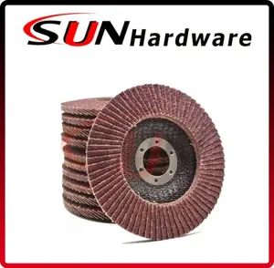 Amplas Gerinda Susun Bulat 4 Inch Grit 80 Flap Disc Besi Stainless