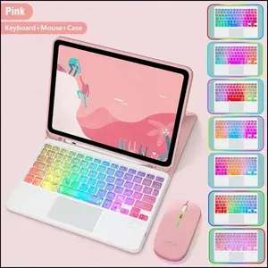 Backlight Keyboard iPad 10 2022 10th Gen 10.9" Touchpad Bluetooth