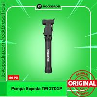 Gambar Pompa Ban Sepeda Rockbros TM-1701P Kumpa Sepedah High Pressure 80 Psi dari Rockbrosindo Kota Surabaya 1 Tokopedia