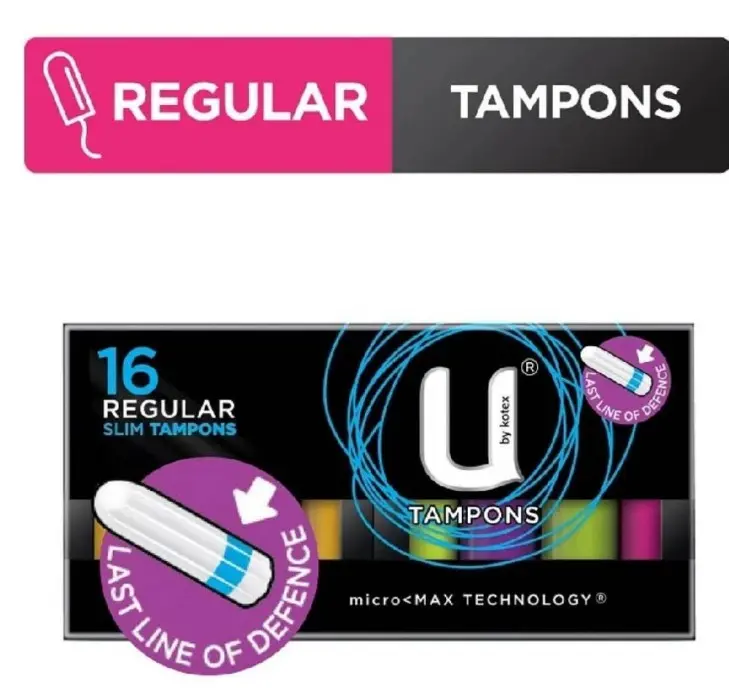 KOTEX U Tampon Slim Regular 16s Singapore