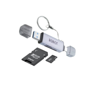 Gambar CARD READER USB OTG ROBOT CR202S 2IN1 DUAL USB TYPE C & USB A RESMI 1T dari btgcom Kota Denpasar 3 Tokopedia