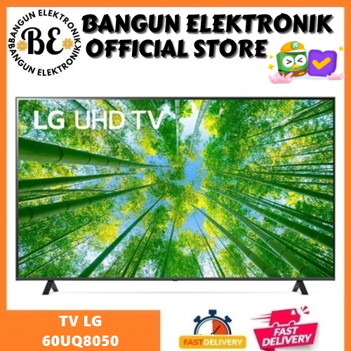 Gambar LG 60UQ8050 SMART TV LED 60 INCH UHD REAL 4K THINQ AI 60UQ 60UQ8050PSB dari BANGUN ELEKTRONIK Kota Administrasi Jakarta Barat Tokopedia